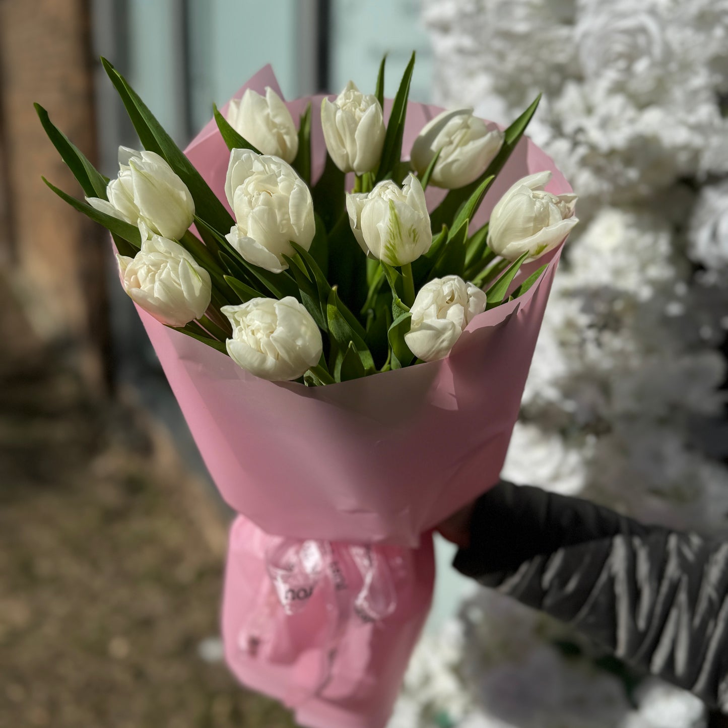 Double Tulips Bouquet