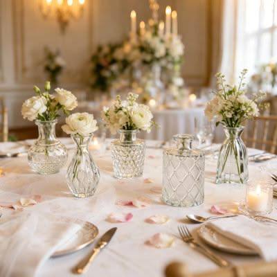 Wedding Bud Vases - Simple