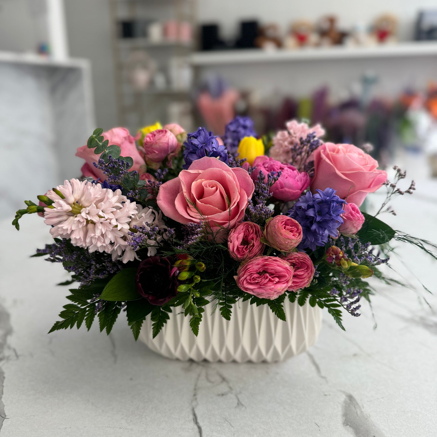 Pink Garden Arrangement