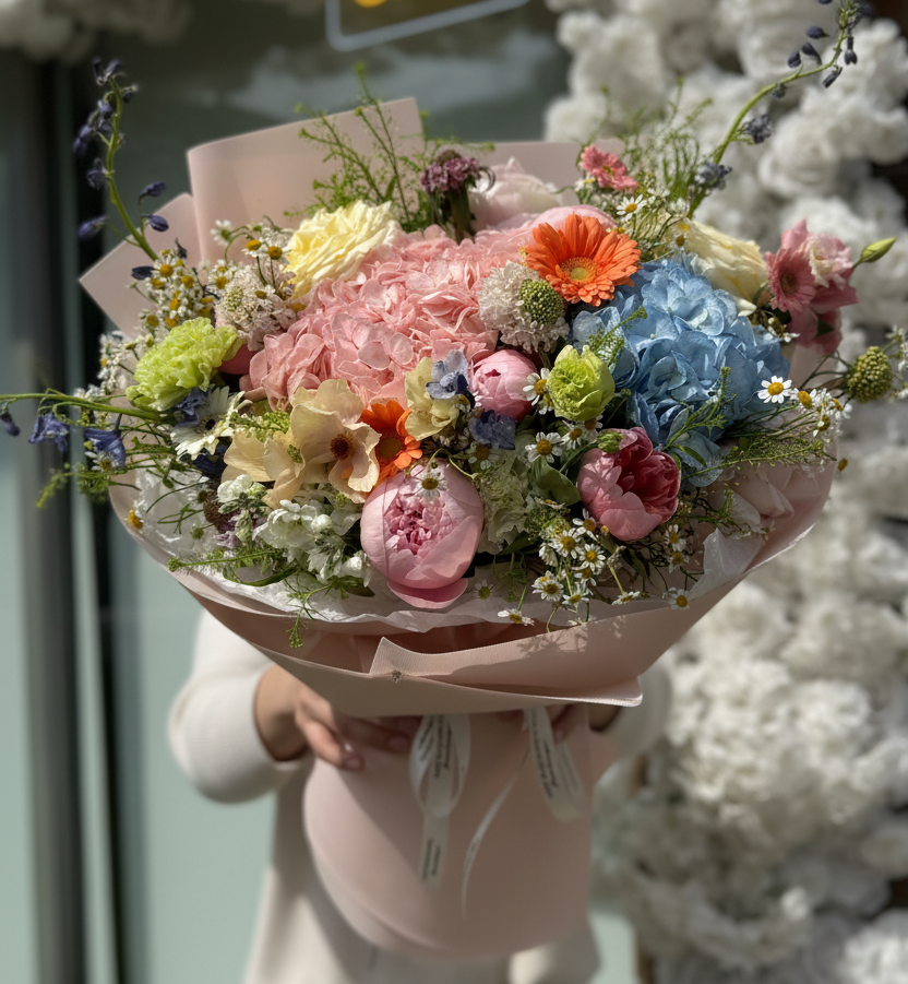 Pastel Garden Bliss Bouquet