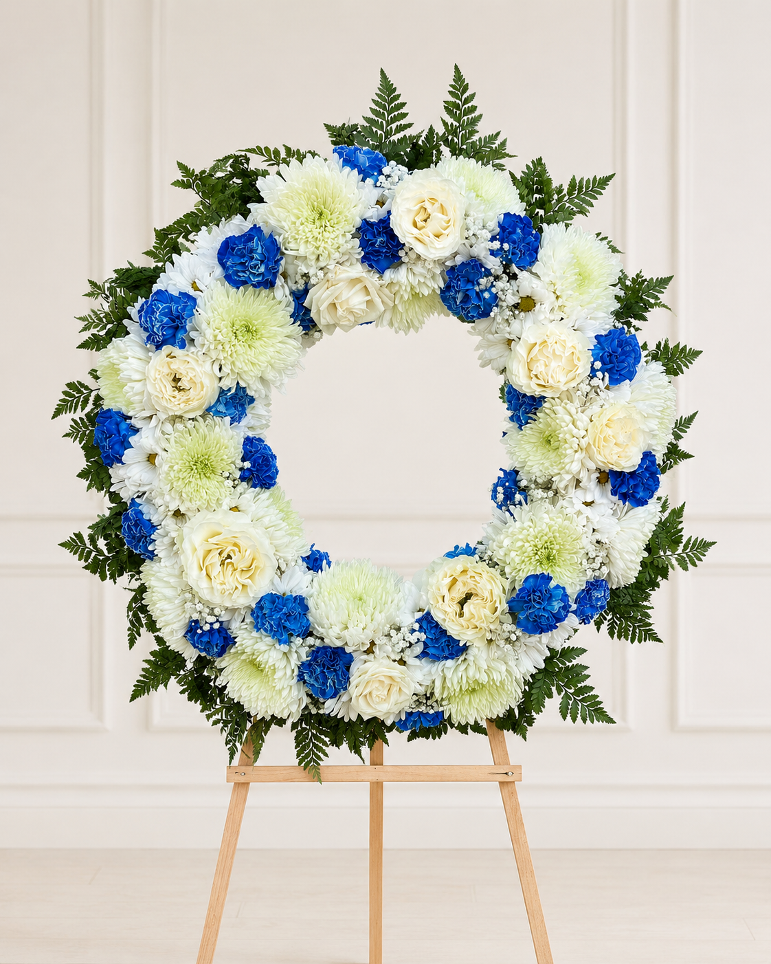 Blue Wreath #2