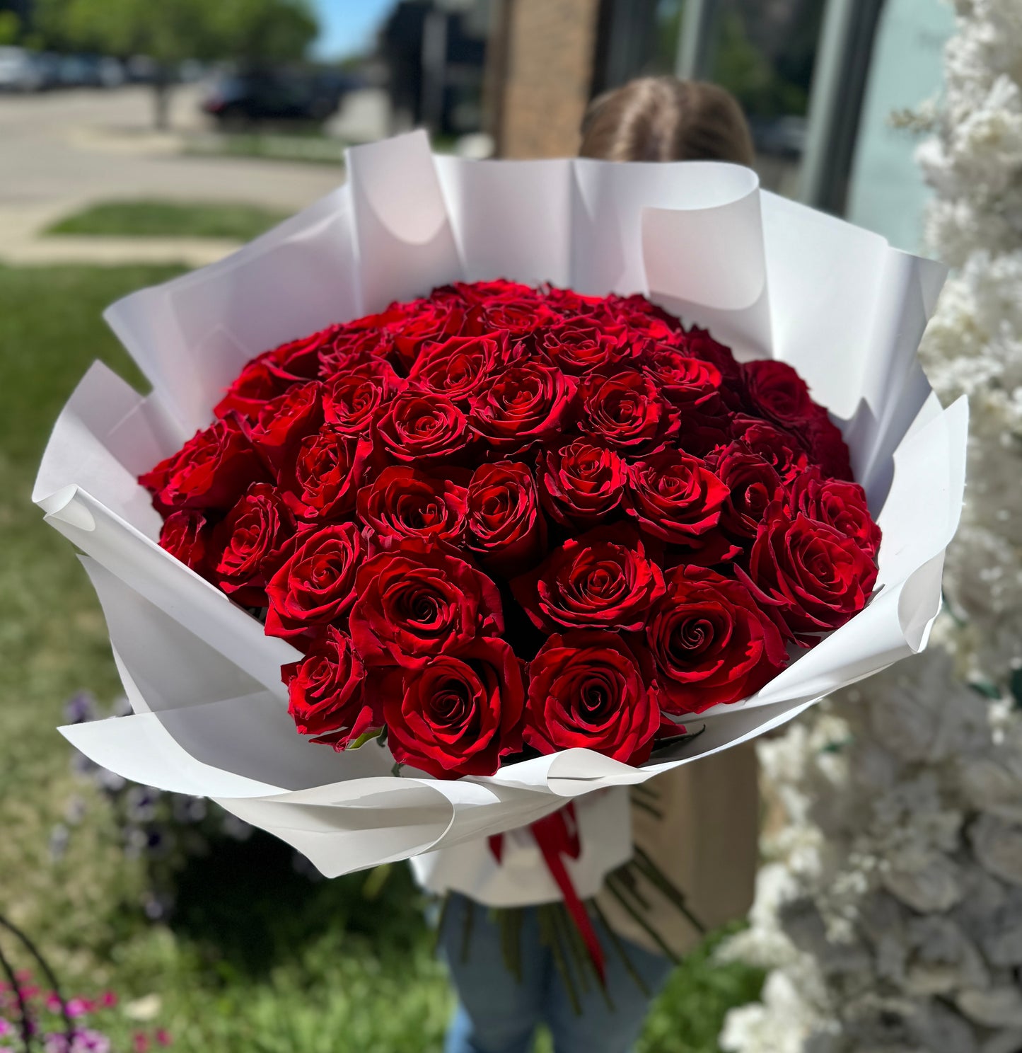 50 Red Rose Bouquet