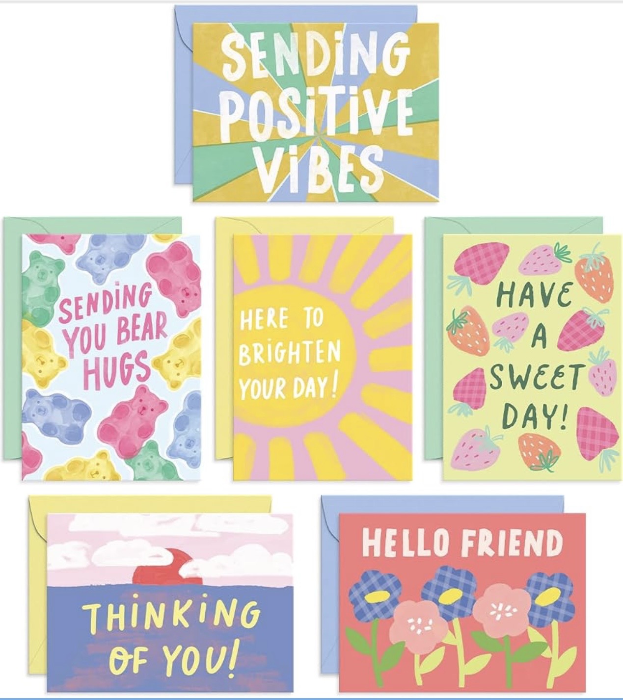 Positive Vibe Card - Assorted