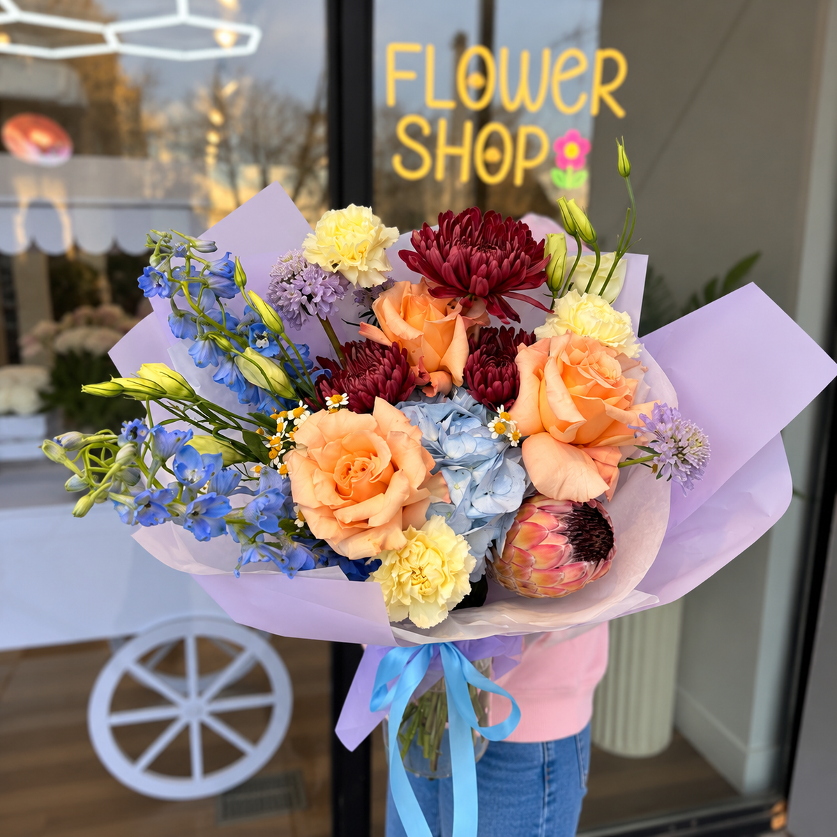 Lavender Sunset Bouquet