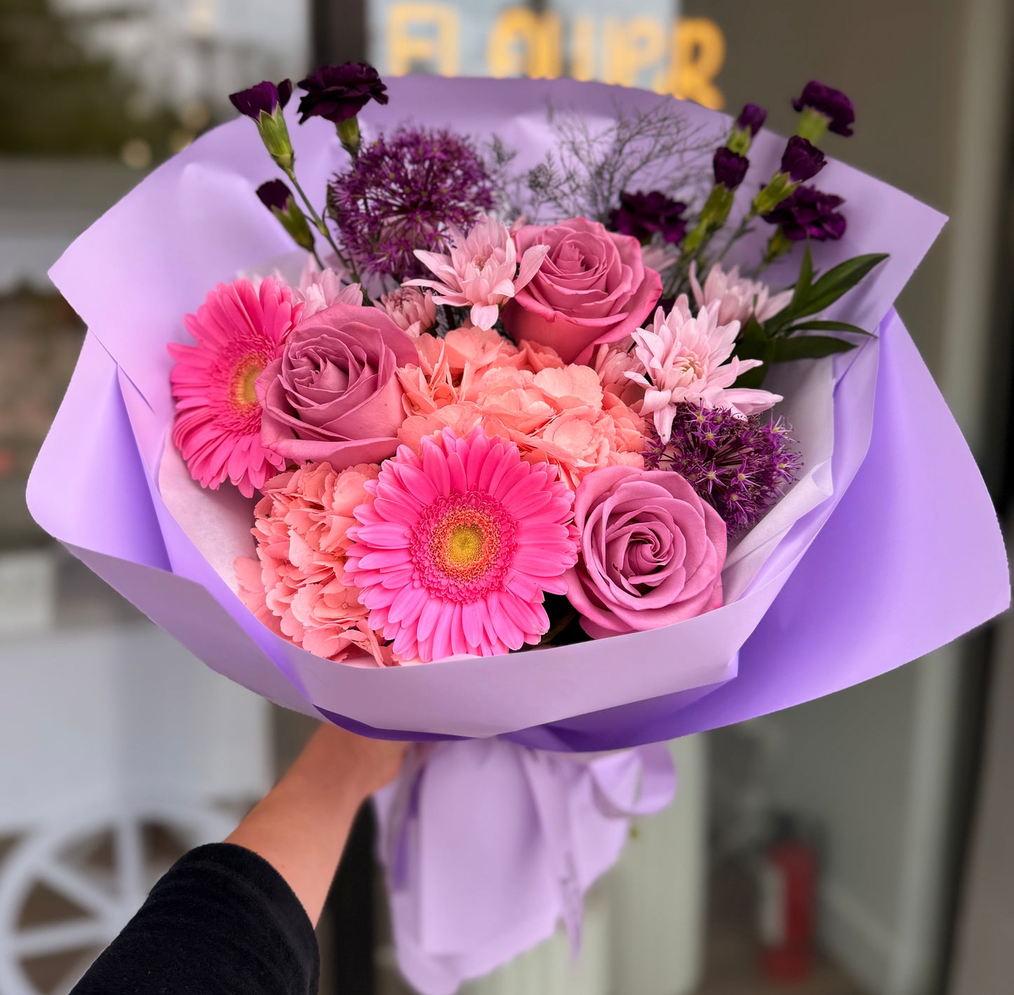 Lavender Rose Bouquet