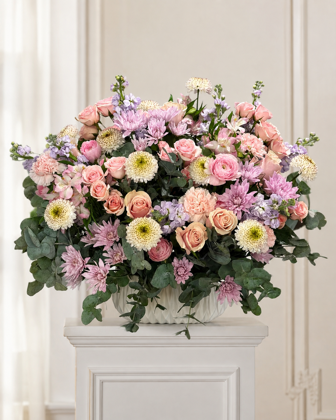 Pink Flower Arrangement #1