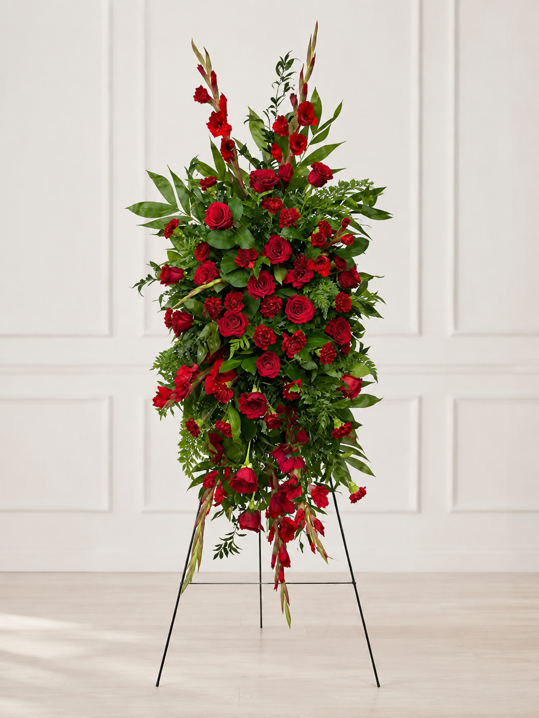Red Standing Spray #4