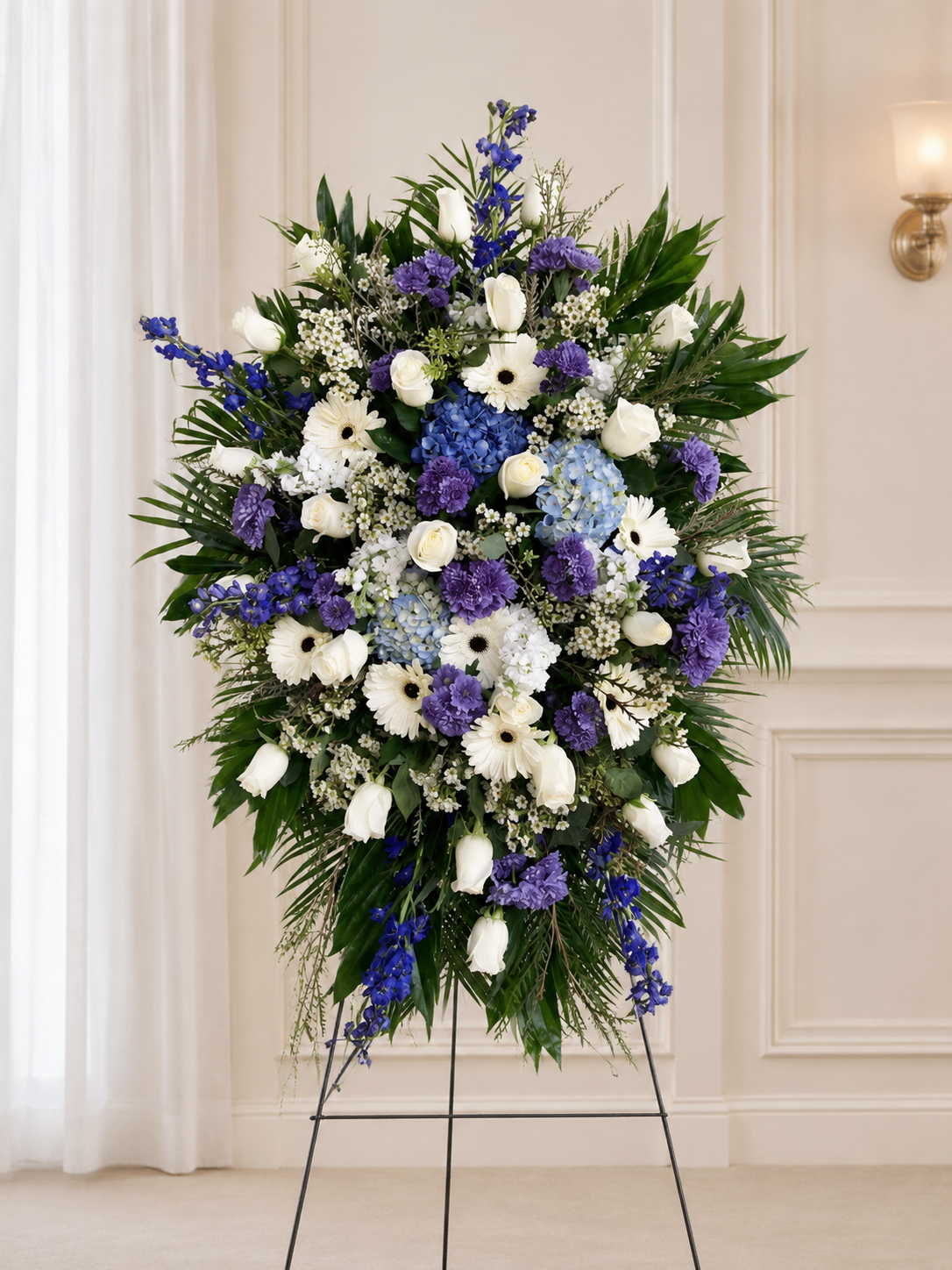 Blue Standing Spray Designer’s Choice