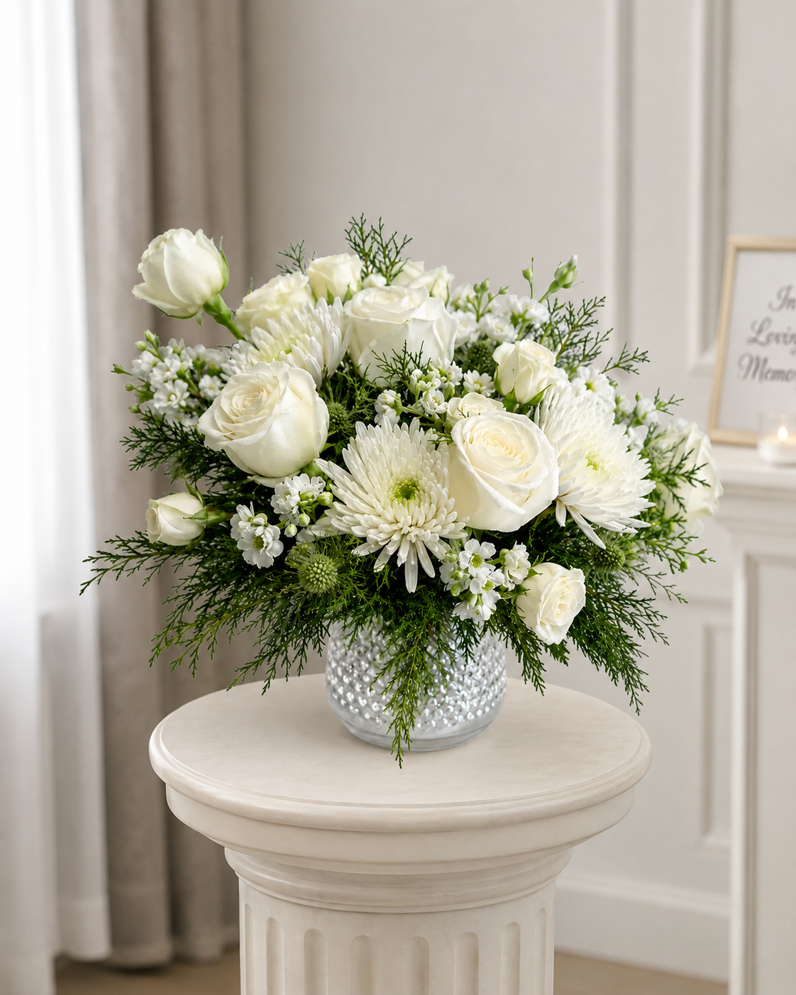 White Flower Arrangement #6