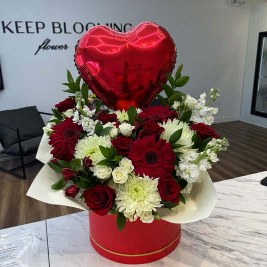 Crimson Heart Bloom Box