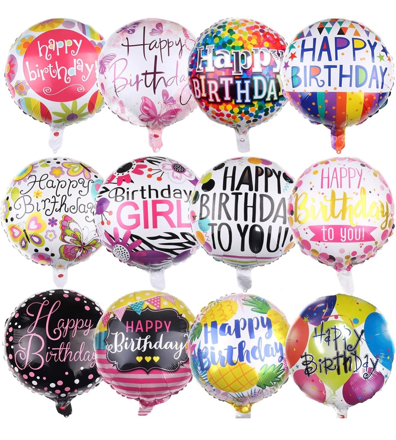 Birthday Balloon - Assorted