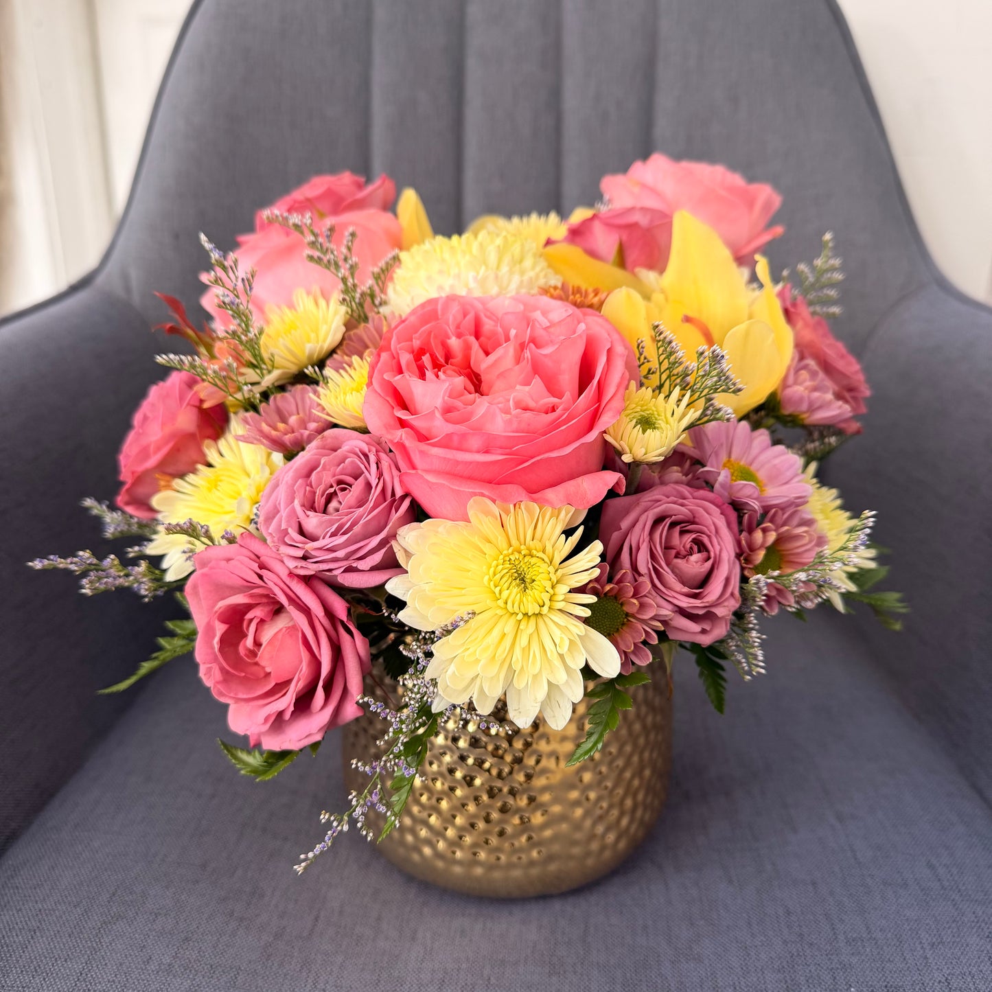 Blush Garden Arrangement