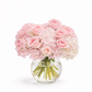 Blush Elegance Hydrangea Centerpiece