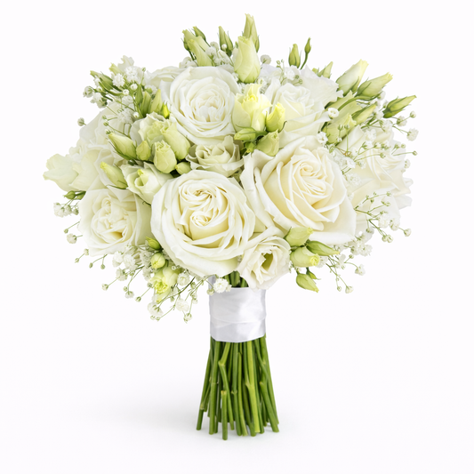 Pure Ivory Grace Bridal Bouquet