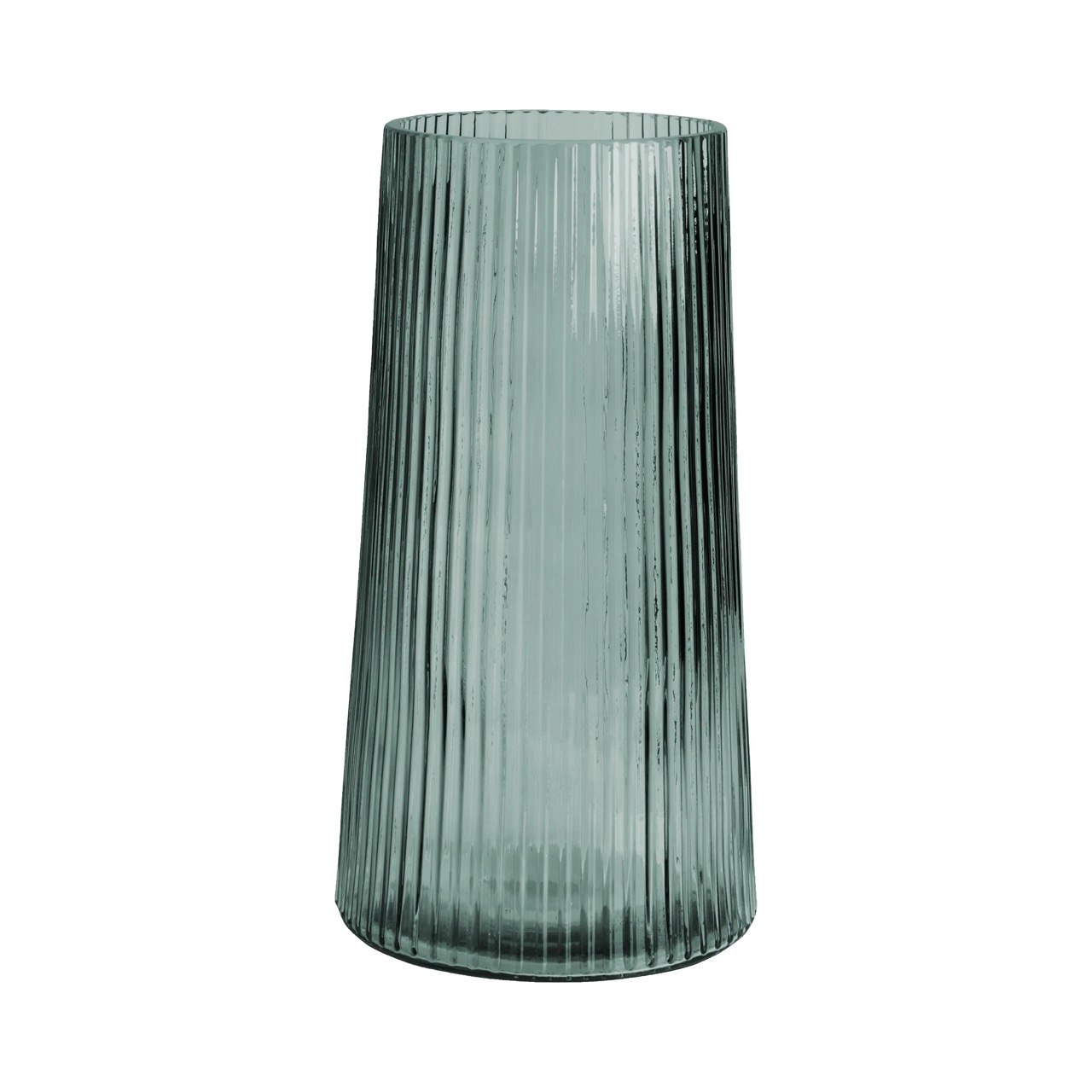 Ribbed Vase