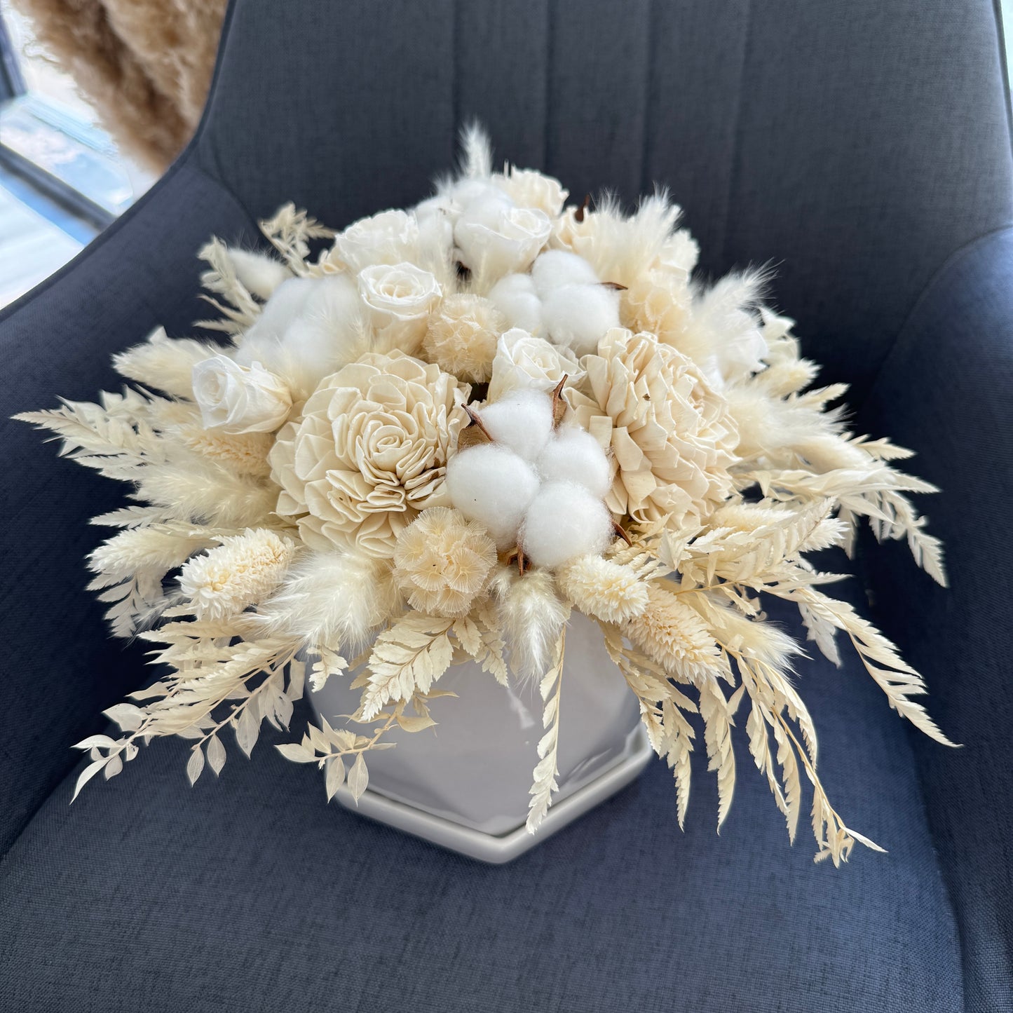 Preserved Arrangement with Cotton