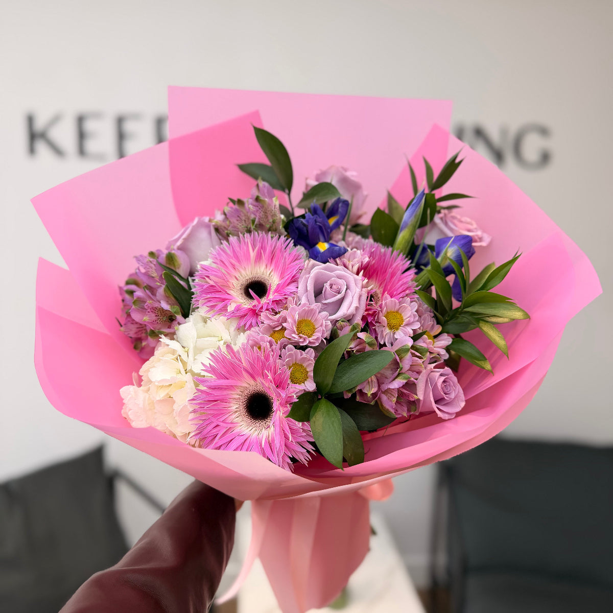Blush Gerbera Bouquet