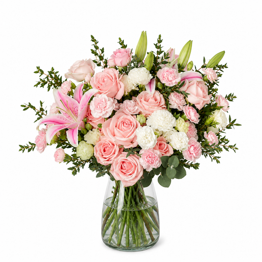 Peaceful Pink Remembrance Vase