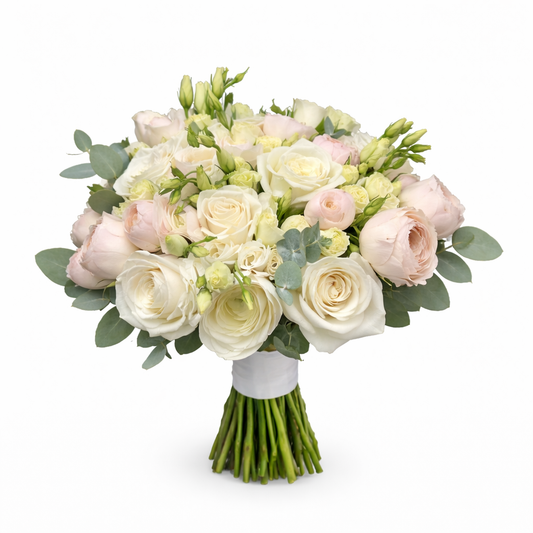 Soft Champagne Dream Bridal Bouquet