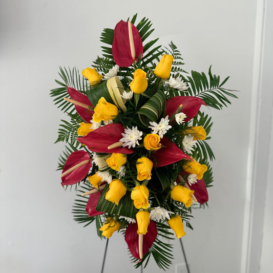 Standing Spray - Sympathy Arrangement