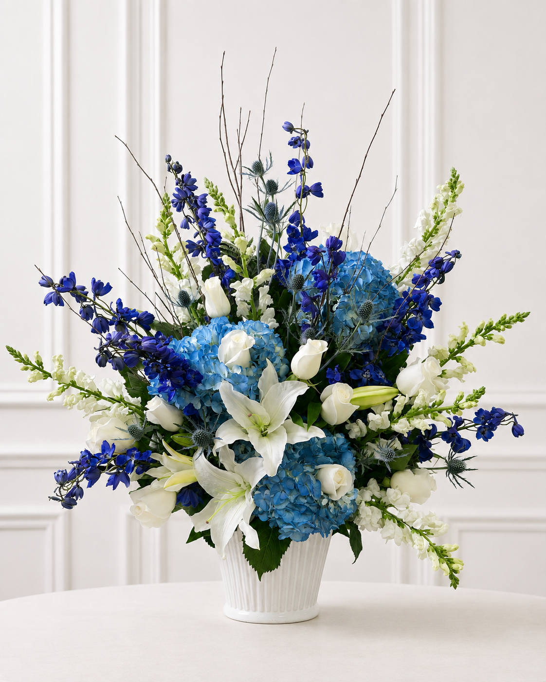 Blue Flower Arrangement #2