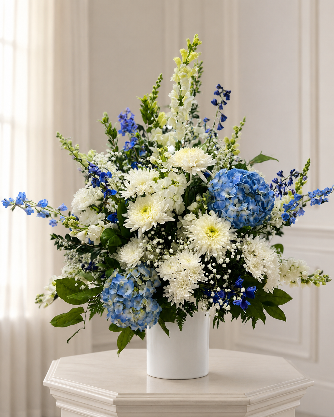 Blue Flower Arrangement #4