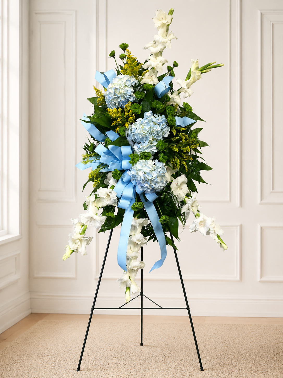 Blue Standing Spray #7