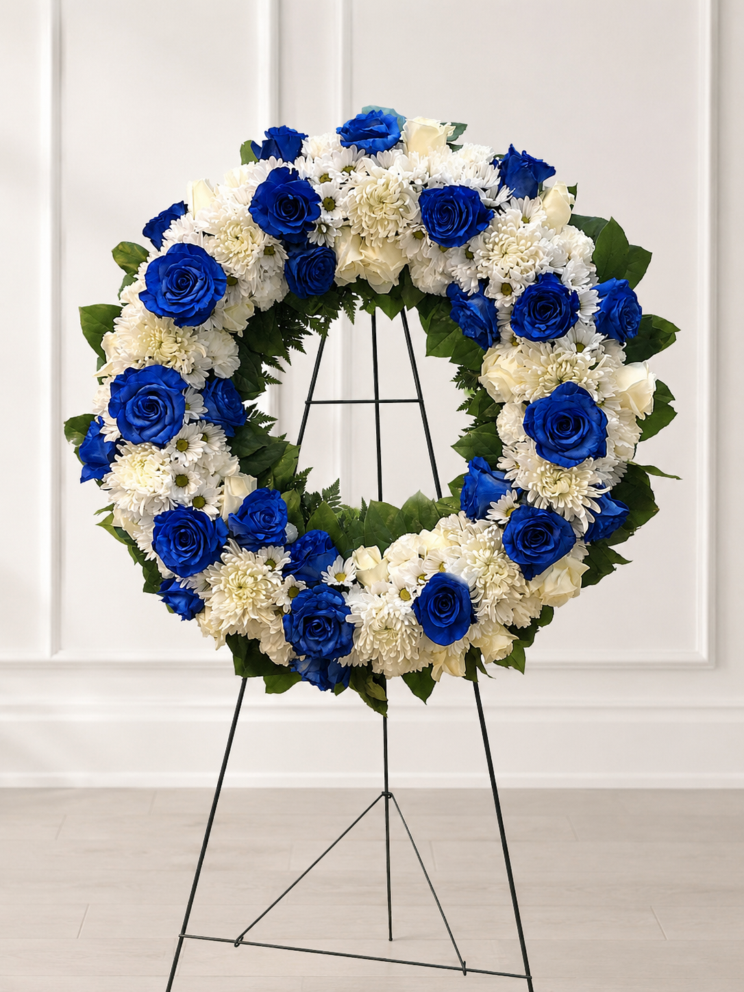 Blue Wreath #1