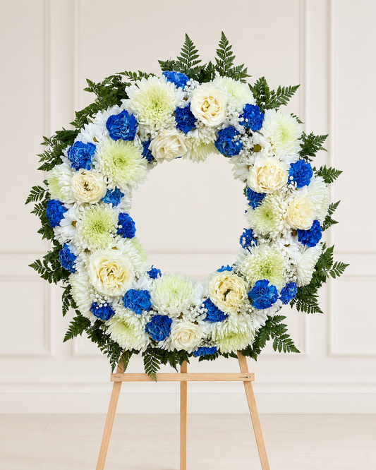 Blue Wreath #2