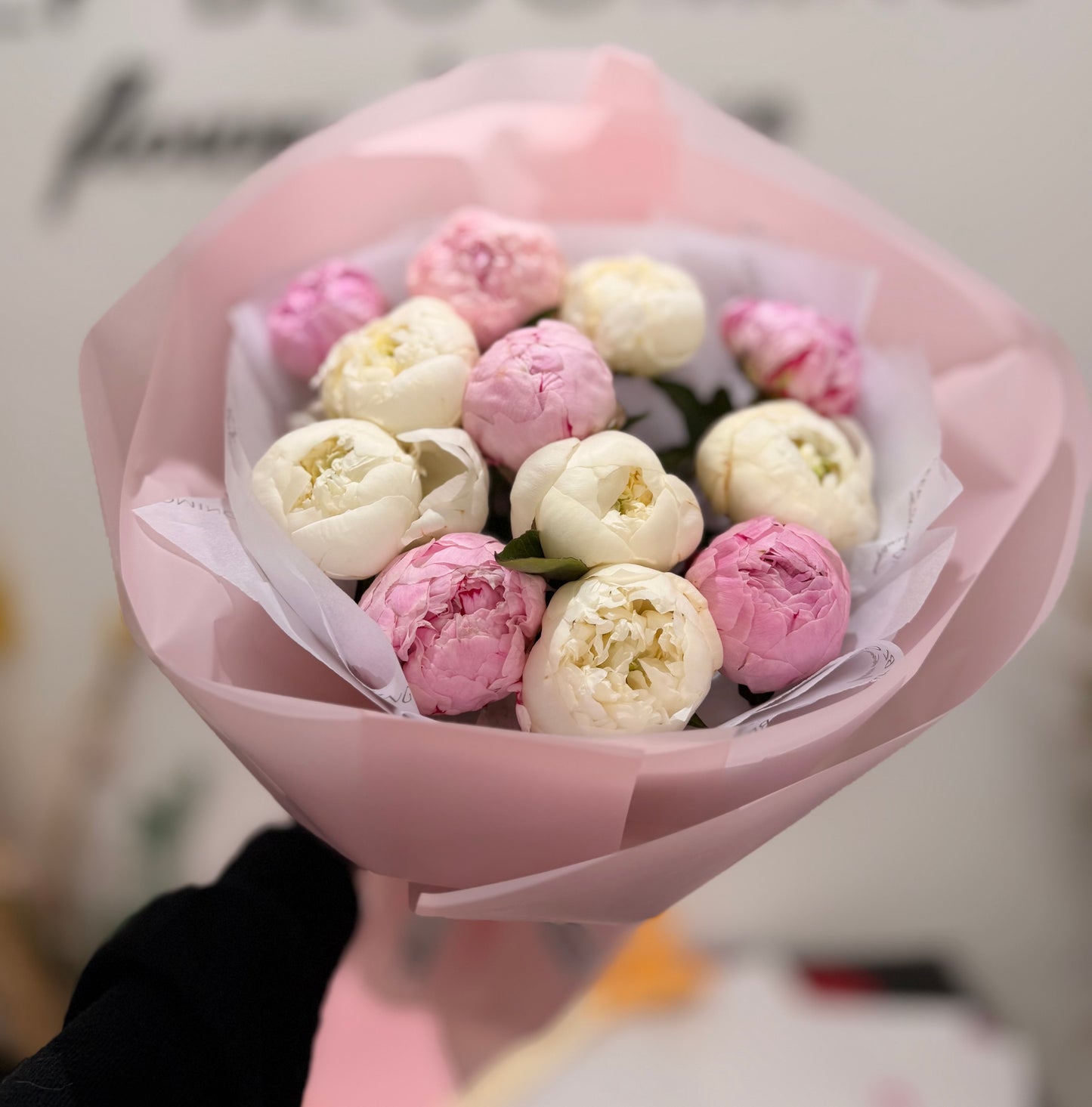 Dozen Peonies