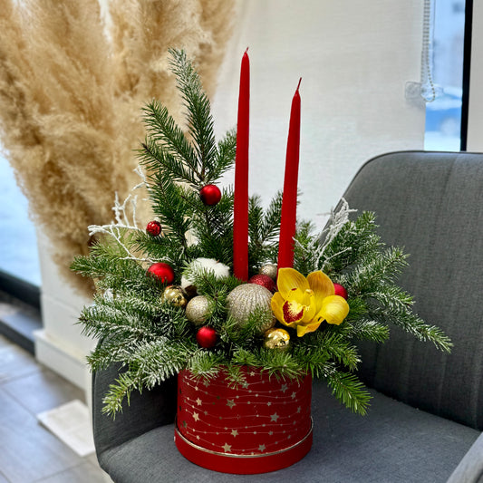 Holiday Harmony Box with Orchid