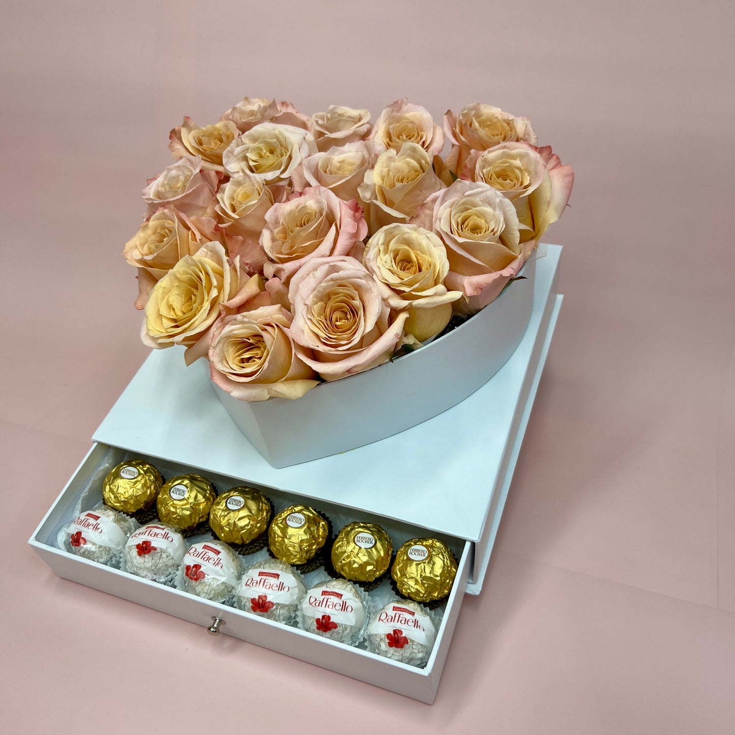 Box with Roses and Sweets