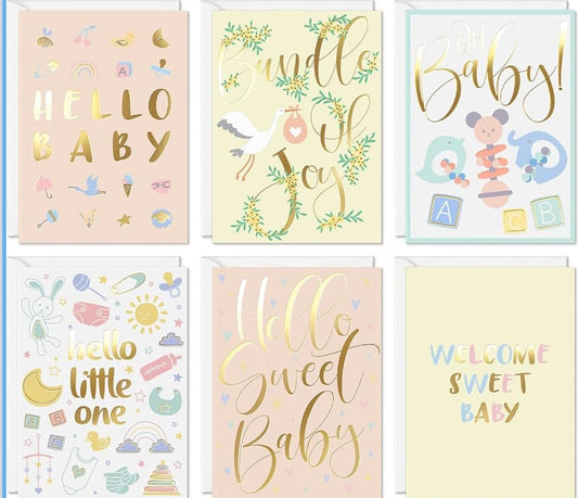 New Baby - Assorted Card