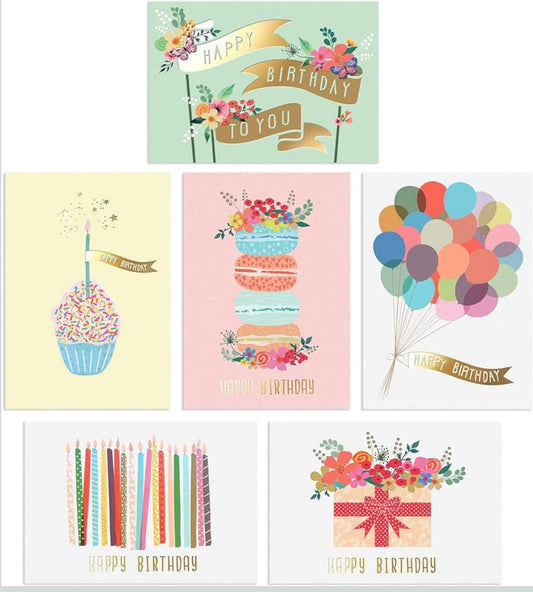 Happy Birthday - Assorted Card