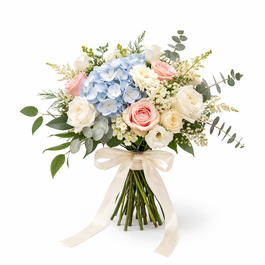 Blue Blush Garden Bouquet