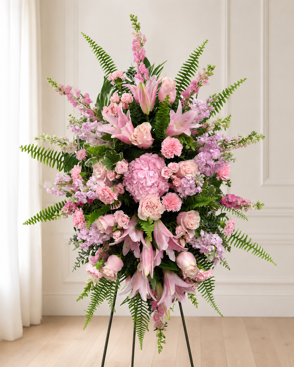 Pink Standing Spray #1
