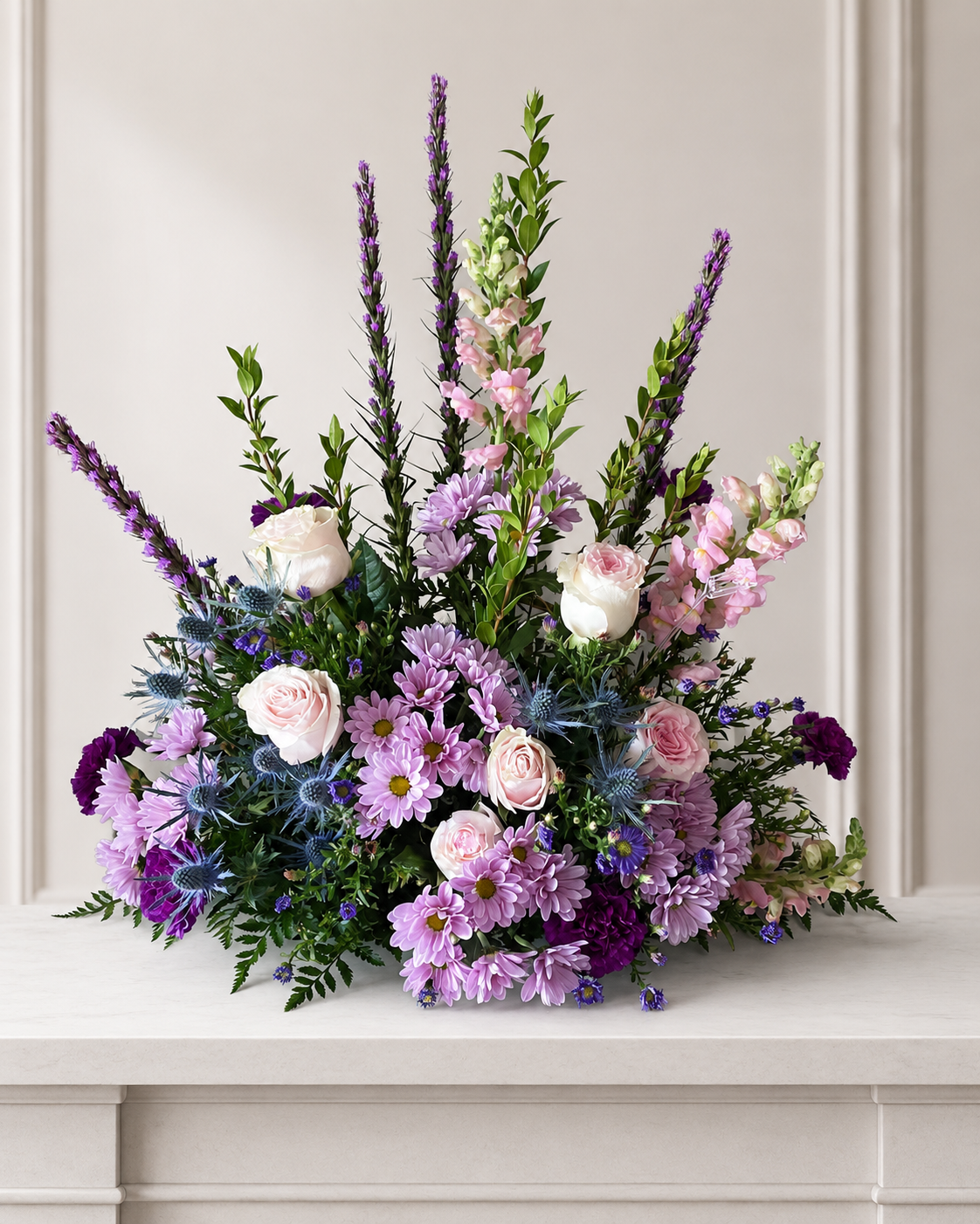 Purple Designer’s Choice Flower Arrangement