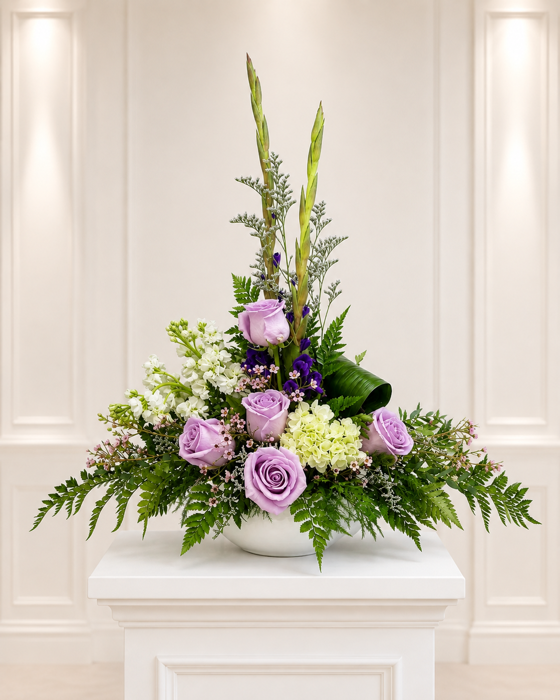Purple Flower Arrangement #2
