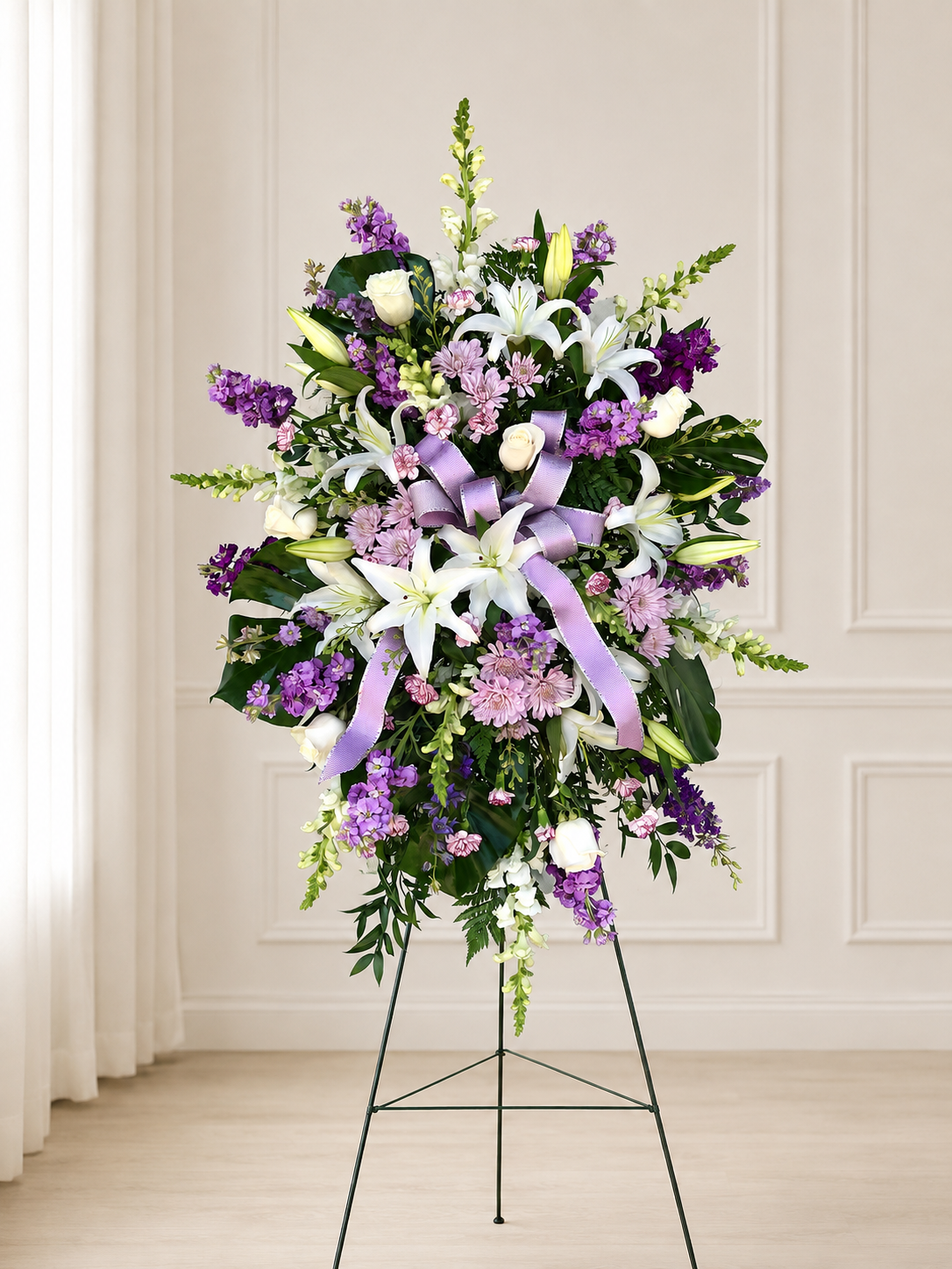 Purple Standing Spray #1