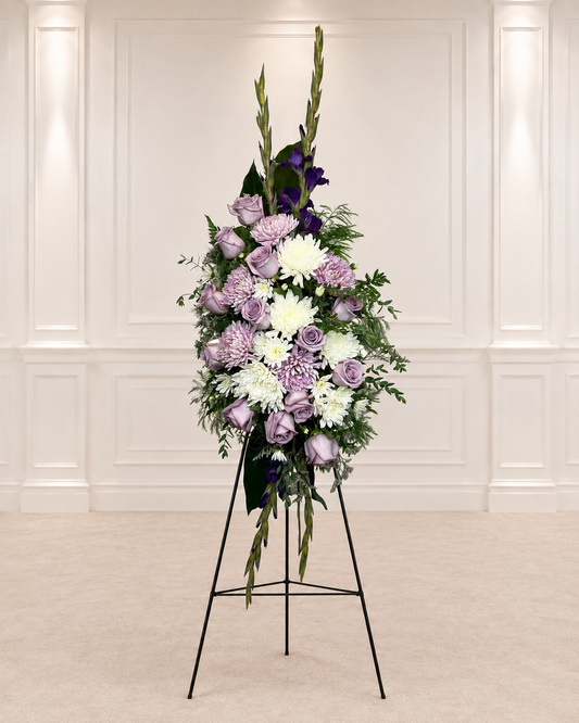 Purple Standing Spray #2
