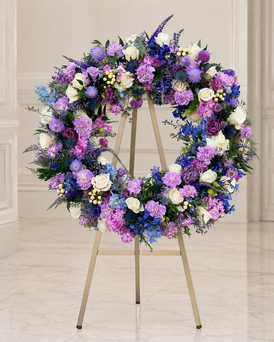 Purple Wreath Designer’s Choice