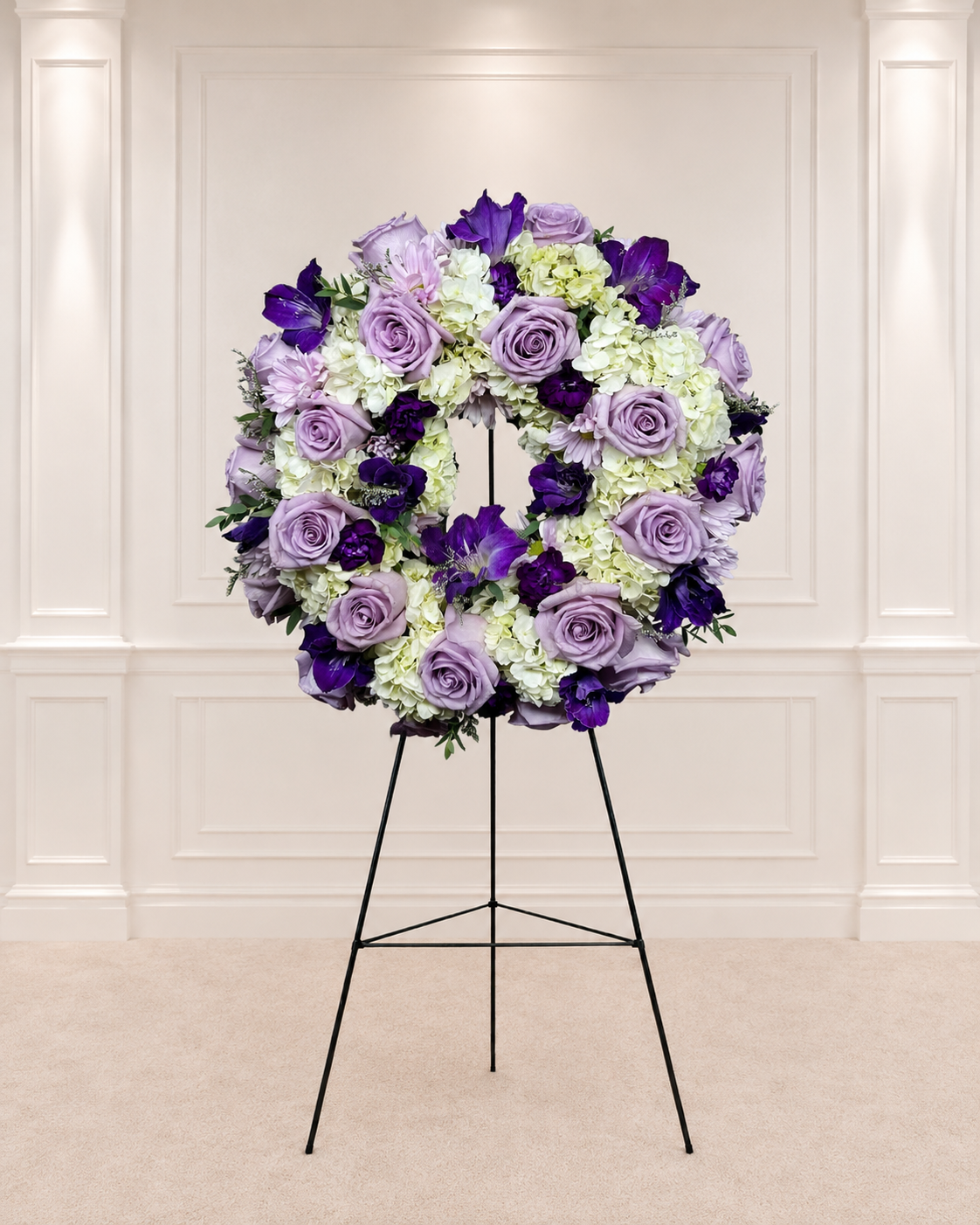 Purple Wreath #1