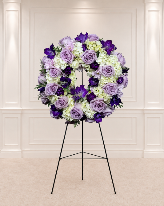 Purple Wreath #1