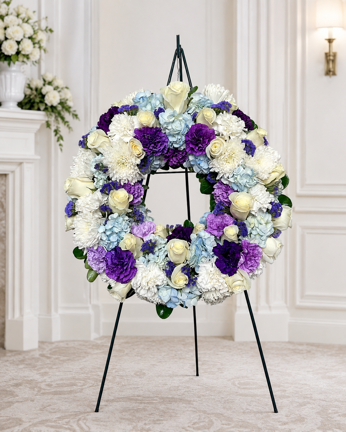 Purple Wreath #2