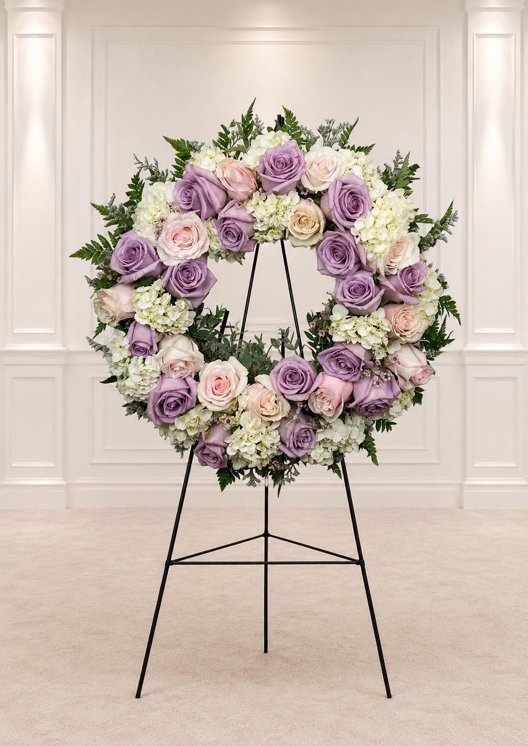 Purple Wreath #3