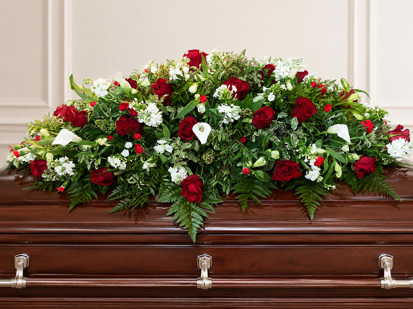 Red Casket Spray #2