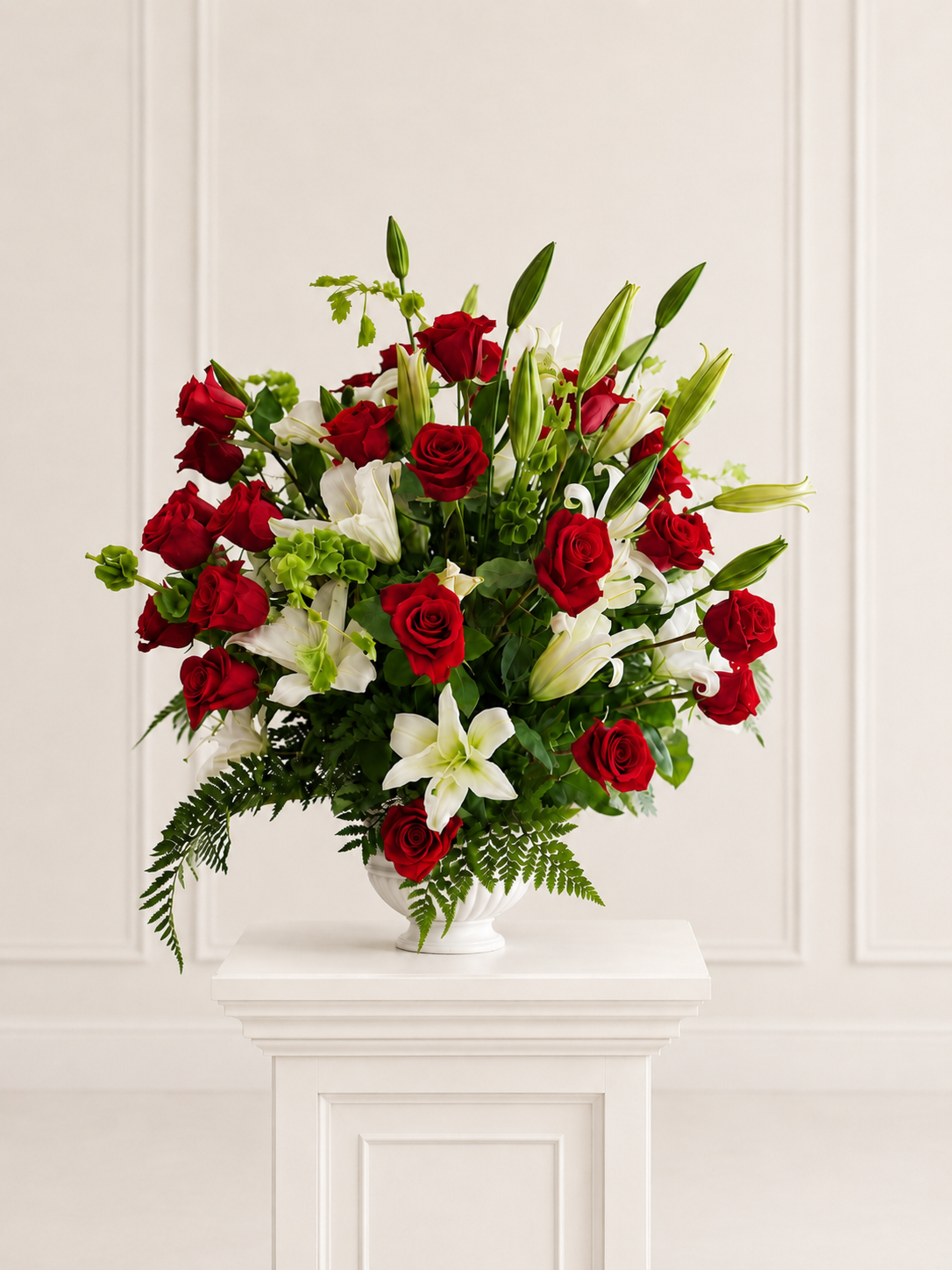 Red Flower Arrangement #1