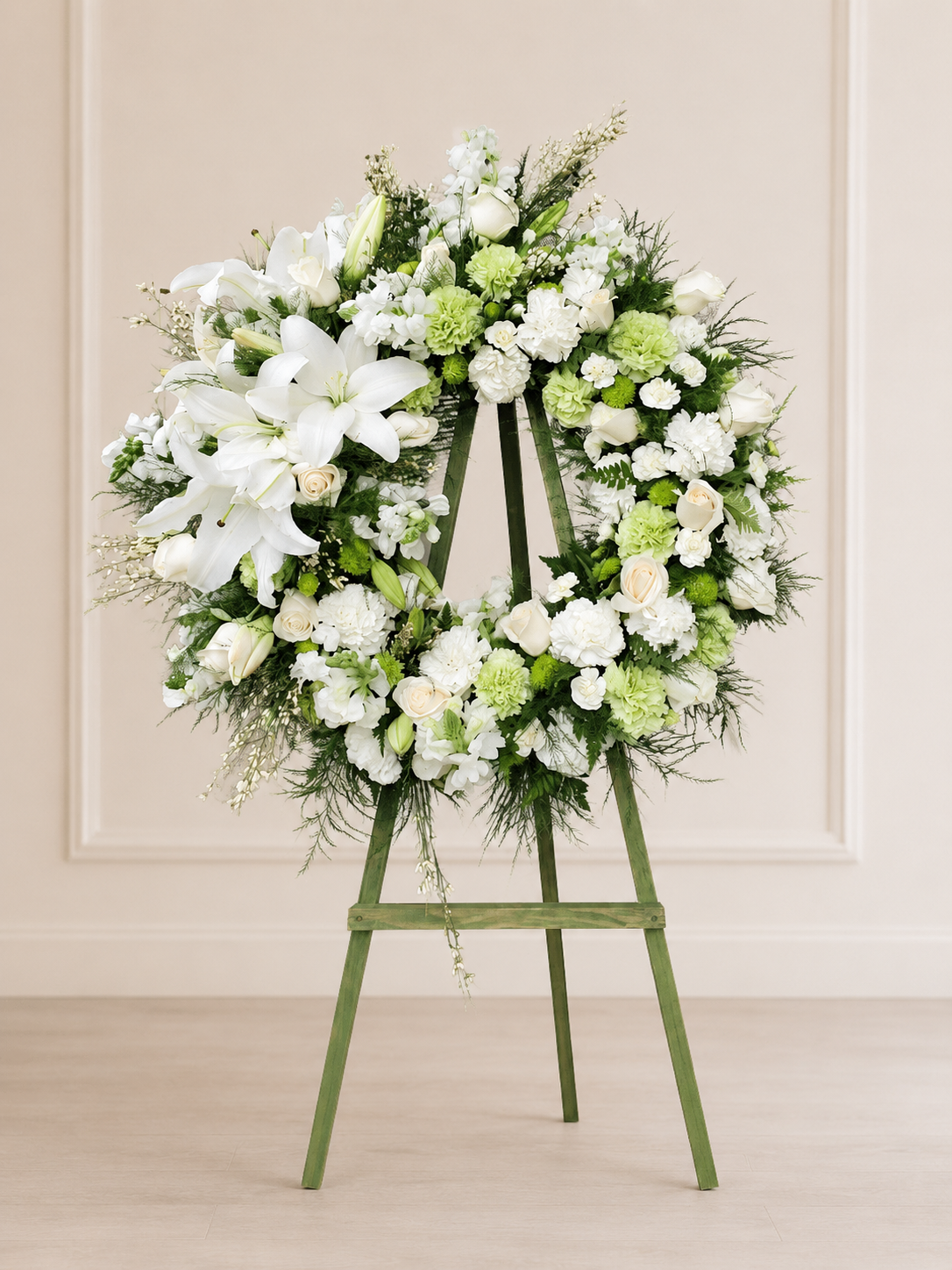 White Wreath Designer’s Choice