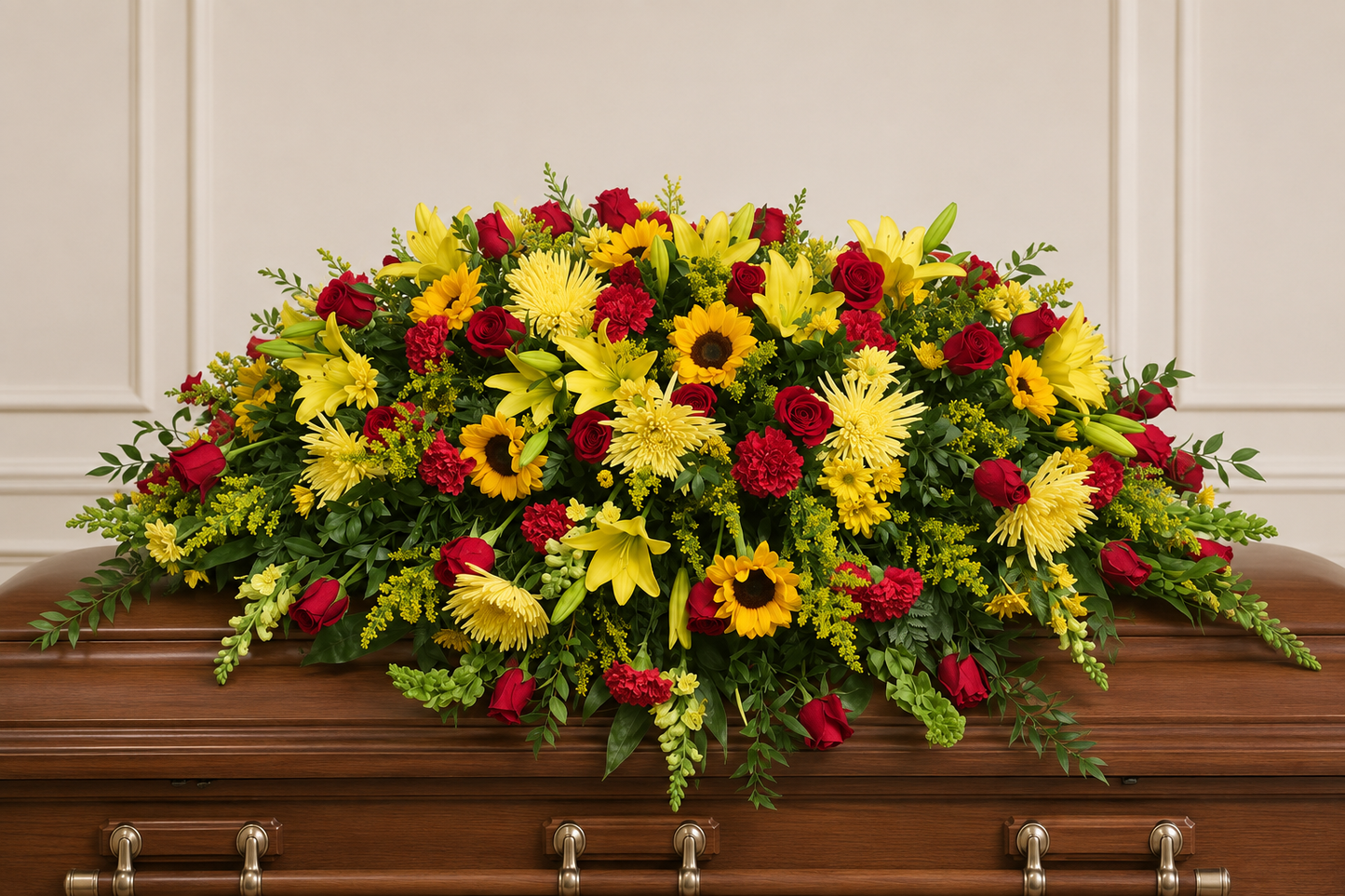 Yellow Casket Spray #1
