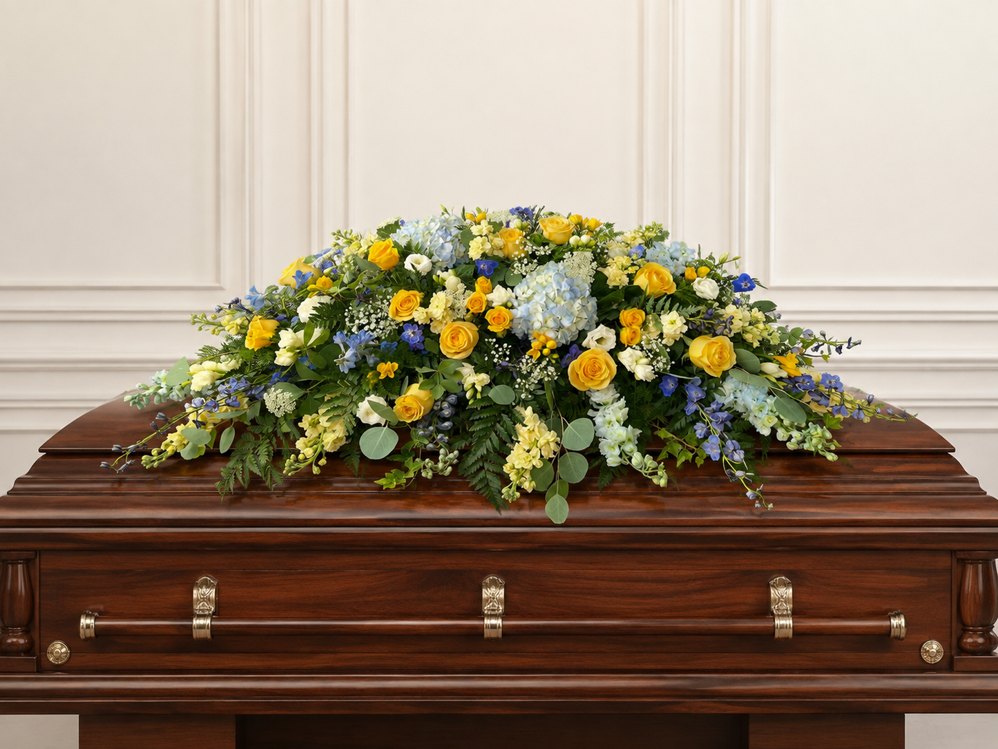 Yellow Casket Spray #3